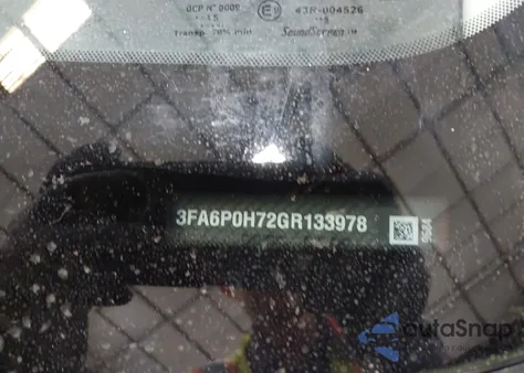 2016 Ford Fusion Se z USA, uszkodzony, nr VIN 3FA6P0H72GR133978